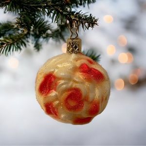 Inge Glas Christmas Ornament Rose Beauty Affection Glass Collection Germany